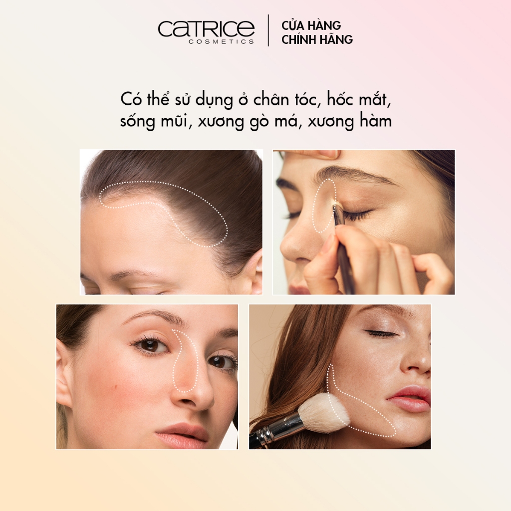 Bút tạo khối và highlight Catrice Magic Shaper Contour & Glow Stick mịn nhẹ 9g