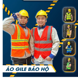 Áo Gile Kỹ Sư Phản Quang Công Nhân Công Trình, CSGT, Cơ Động, Thợ Điện NHIỀU MÀU Thoáng Mát