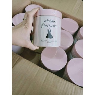 Huige black dress Kem ủ tóc huige collagen phục hồi tóc gãy rụng,chẻ ngọn Dầu xả tóc huiger 1000ml