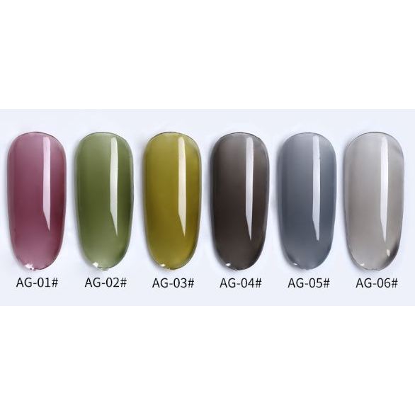 Sơn móng gel, sơn thạch AS mã AG, màu độc lạ