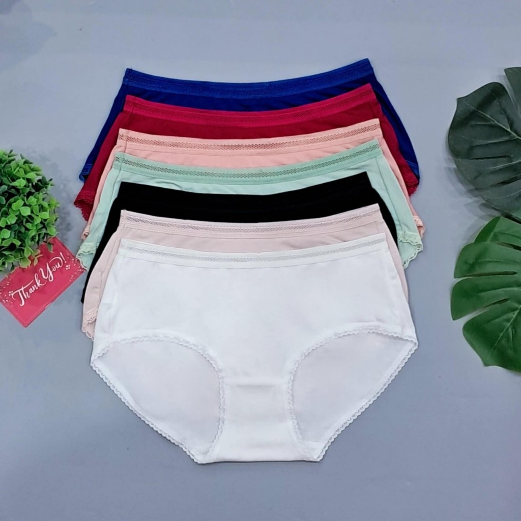 Ảnh Set 5 quần lót nữ cotton lụa Vicci 109 mềm mại, êm ái, thấm hút mồ hôi, kháng khuẩn khử mùi 1