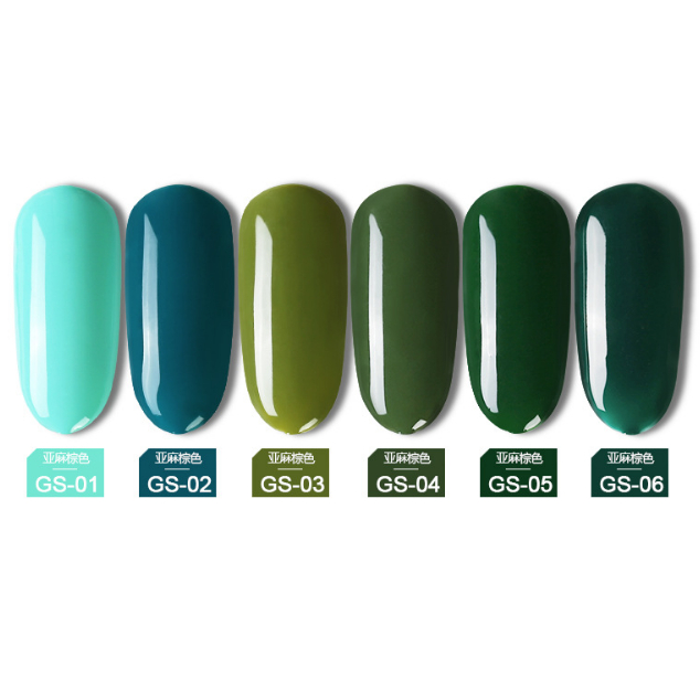 Sơn gel AS lẻ 6 màu rừng sương mù GS Misty Forest