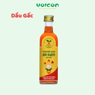 Dầu Ăn Dặm Thuyền Xưa Cho Bé Nguyên Liệu Hạt Tự Nhiên Macca/ Óc Chó/ Gấc/ Sachi/ Mè