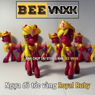 Set Công chúa và Ngựa hoàng gia xứ sở Happy Places kèm nhiều phụ kiện - Đồ chơi Royal shopkins xuất xịn BEE VNXK