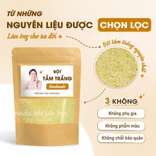 Bột tắm trắng thảo mộc 100g, bột thảo mộc 24 vị, bột ủ dưỡng trắng da sáng mịn, mờ thâm