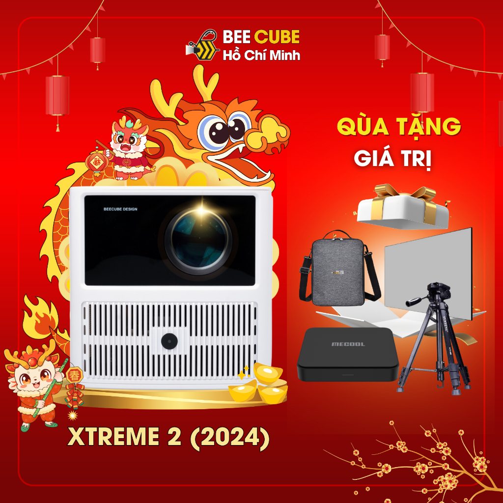 Máy Chiếu BeeCube Xtreme Gen 2 2024 Chính Hãng - Wifi 6, Độ Sáng Cao ...
