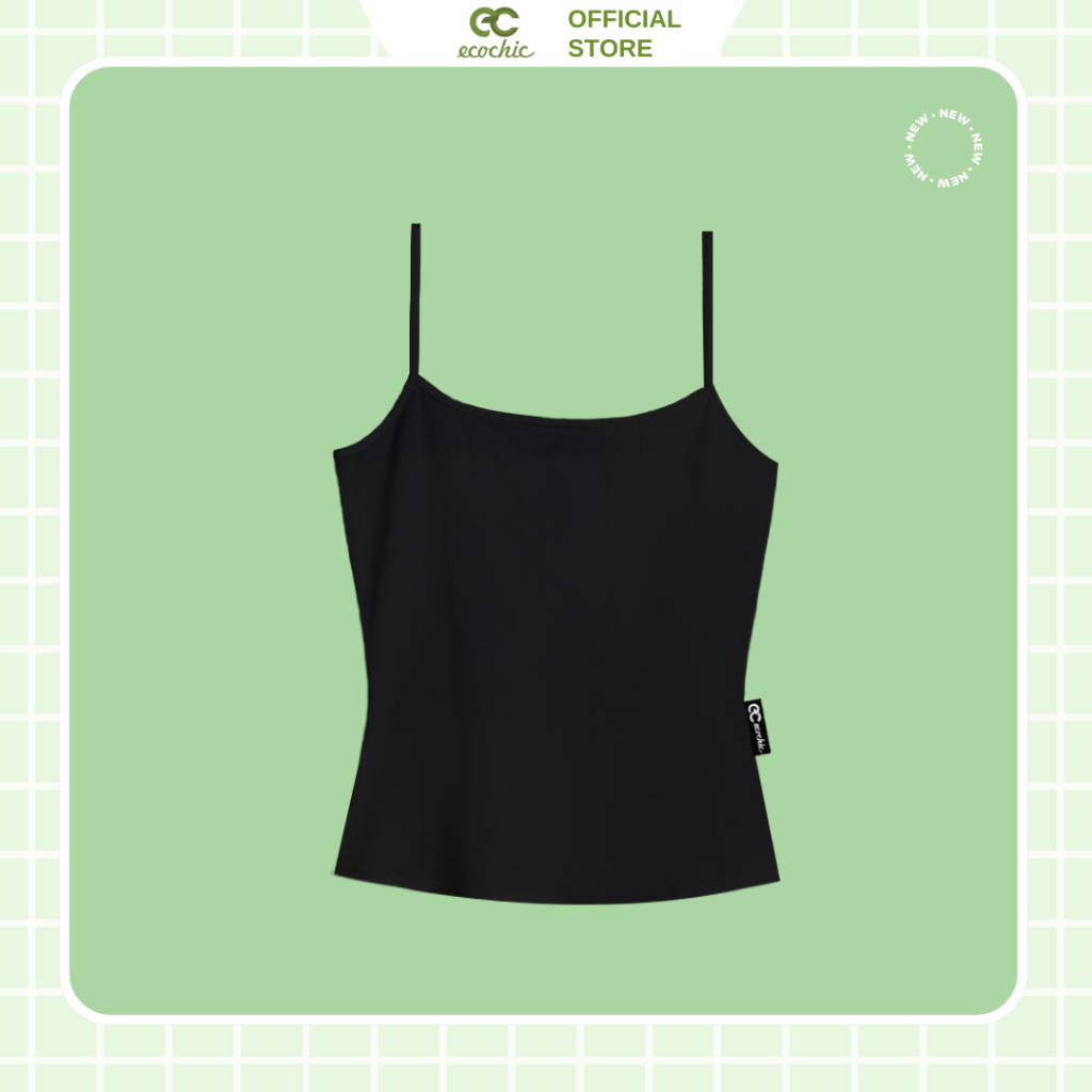 (MUA 2C ĐƯỢC GIẢM 100k) Áo 2 Dây Bra Nữ ECOCHIC Chất Liệu Cotton Cao Cấp Mềm Mại Không Lộ Viền Thấm Hút Mồ Hôi Tốt B080