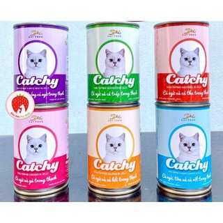 [COMBO] Pate Catchy Lon 400g Dành Cho Mèo Mọi Lứa Tuổi, Pate Cho Mèo Catchy Cung Cấp Protein Tự Nhiên Pet Kool