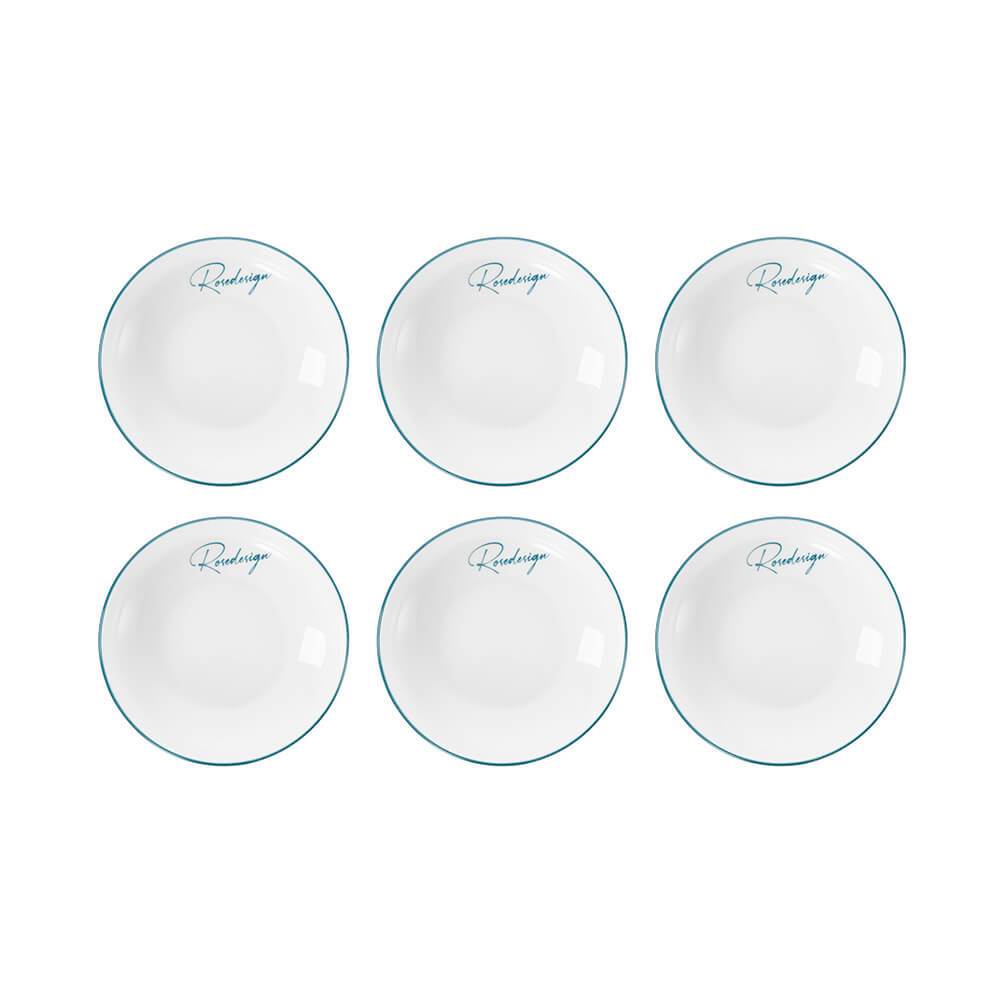 Bộ 6 đĩa chấm tròn Elmich RoseDesign EL-0261