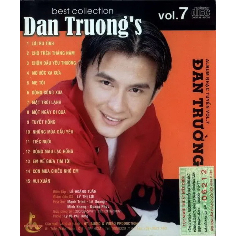 Băng Cassette Đan Trường Vol 7 - Best Collection