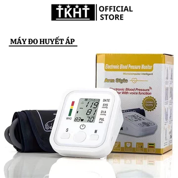 Máy Đo Huyết Áp Nhịp Tim Điện Tử Bắp Tay Tự Động Phiên Bản Cao Cấp Giọng Tiếng Việt 1001179