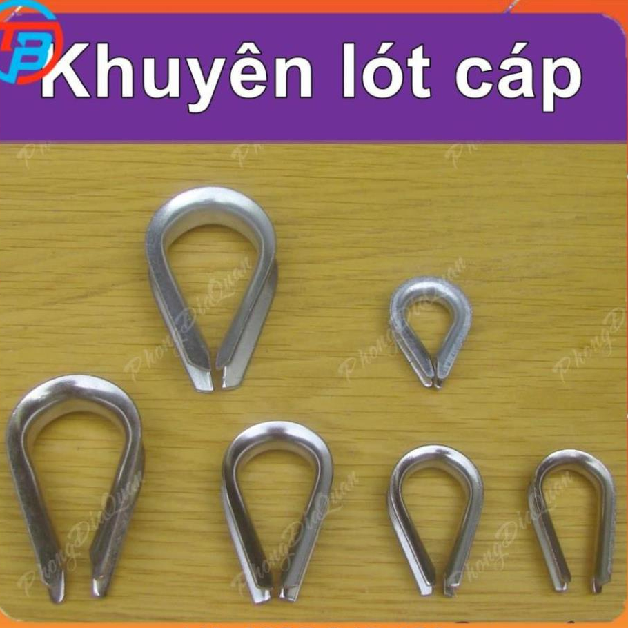 Khuyên lót cáp, bẹn cáp (bằng sắt hoặc inox 304) CÁP THÉP Thái Bình ...