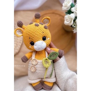 Chart hướng dẫn móc hươu baby bằng len bản tiếng việt chi tiết , dễ thực hiện