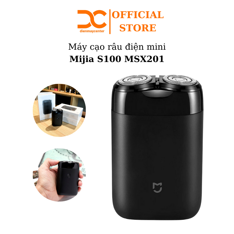 Ảnh Máy Cạo Râu Mini Xiaomi Mijia S100 MSX201, 2 lưỡi, chống nước IPX7 - Bảo hành 3 tháng 1