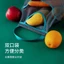 Giỏ treo tường đựng hành tỏi ớt 2 ngăn, dạng túi lưới gấp gọn - đa năng, tiện dung