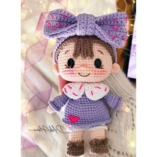 Chart hướng dẫn móc búp bê bằng len bản tiếng việt chi tiết , dễ thực hiện
