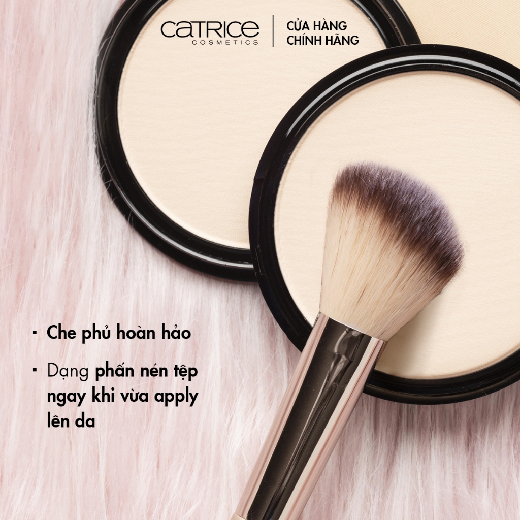 Phấn nền kiềm dầu 18H HD Catrice Matte Powder Foundation mịn lì chống nước và không lem 8g