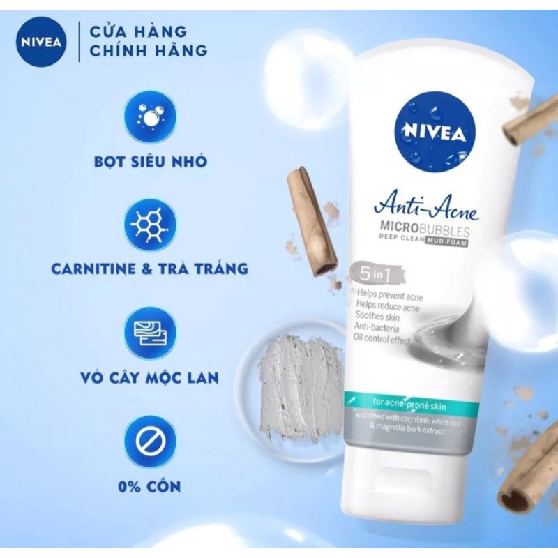 Sữa Rửa Mặt Nữ Trắng Da Nivea 100g