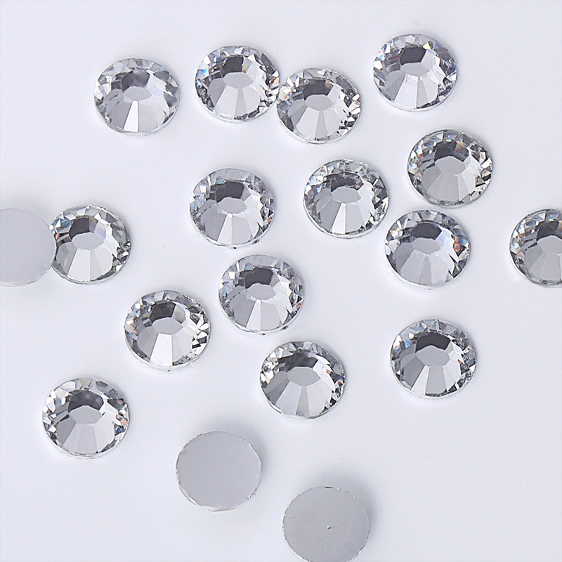 (Túi Lớn)Hạt đá Pha lê 3mm, 4mm DIY đính Gấu, Ly, Ốp lưng, Giày Dép...