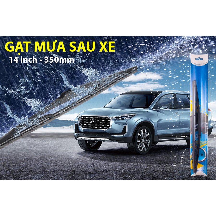 Gạt Mưa Kính Hậu Sau Ô Tô CIND (14inch/350 mm) TOYOTA INNOVA, ALTIS, LEXUS X300-06, X-330-06, X400L-06, MAZDA 3 2009,...