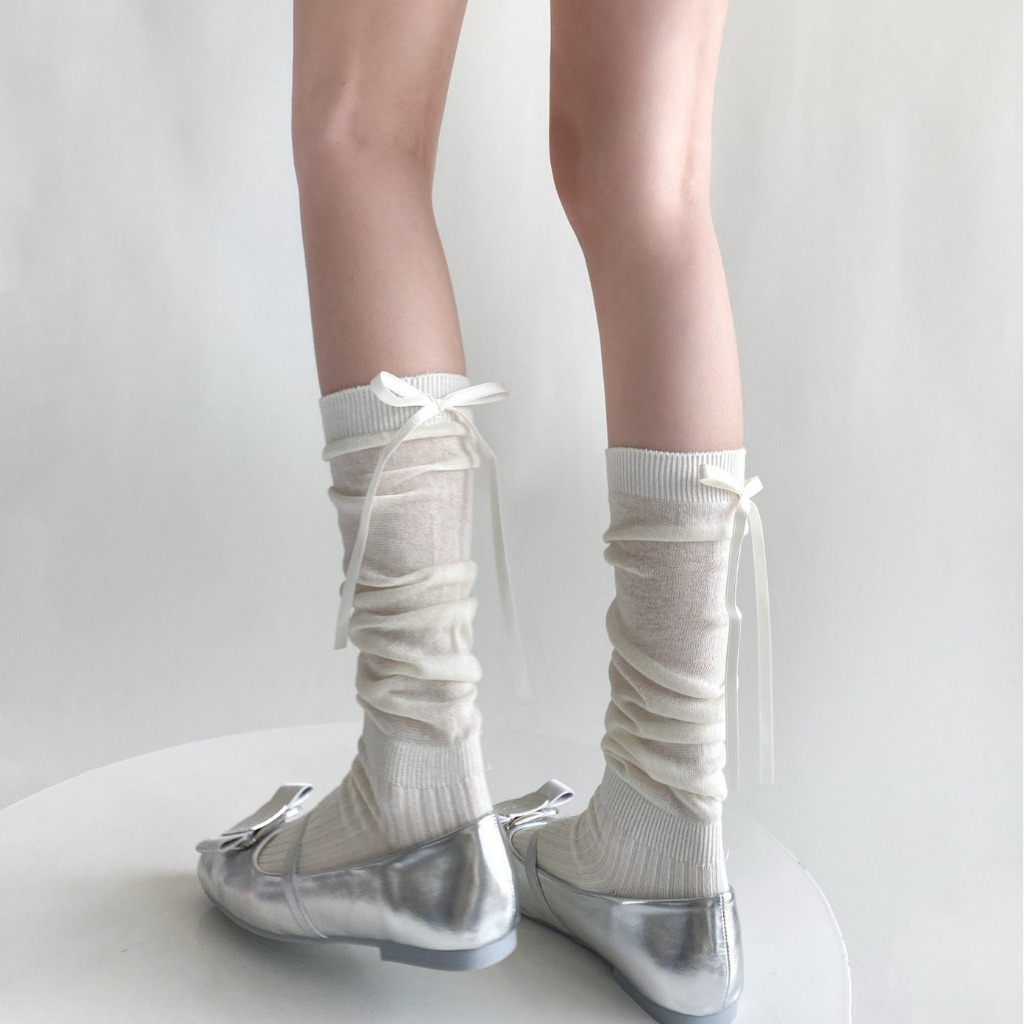 Tất cổ cao nữ, vớ cổ cao nữ phong cách nhật bản co giãn kẻ sọc kiểu dáng JK cosplay thủy thủ by.Lisa