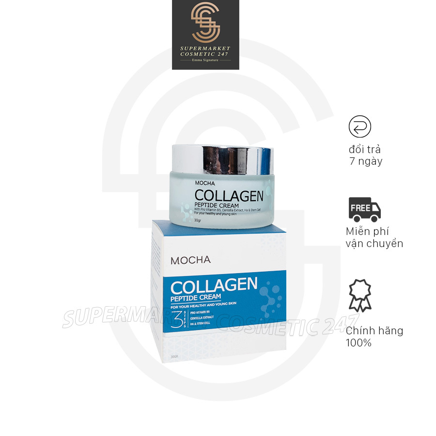 Kem dưỡng ẩm  collagen mocha
