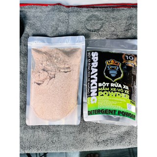 Túi Bột Rửa Xe-Mâm xe-Vỏ Lốp Xe Sprayking 700 GRAM, Pha 8-10 lít Dung Dịch Rửa Dàn Chân,Mâm,Vỏ xe cho xe máy,ô tô,Sạch X