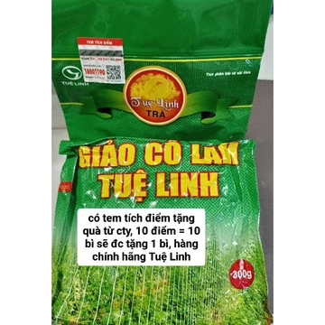 Trà Giảo Cổ Lam Tuệ Linh 300gram[Chính hãng]-có video shoppee-SỐ 1 CHO BỆNH TIỂU ĐƯỜNG, MỠ MÁU CAO VÀ CAO HUYẾT ÁP
