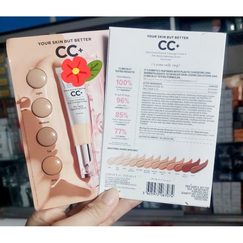 [ viên 0,55ml ] Kem nền I..T Your Skin But Butter CC++ | Shopee Việt Nam
