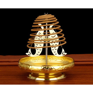 ( Hàng Loại 1) Khay Cắm Chân Nhang Vòng Hình Phụng