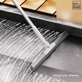 Cây gạt nước sàn nhà  chổi silicon quét nước nhà tắm, cây cào đẩy nước thông minh cán dài 50cm