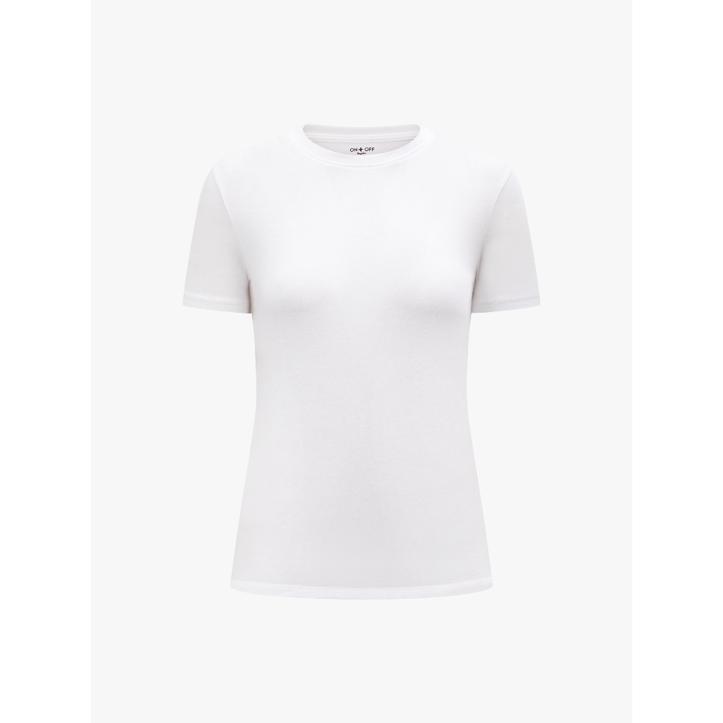 Ảnh Áo T-shirt nữ cổ tròn ONOFF - 16TS24S138 3