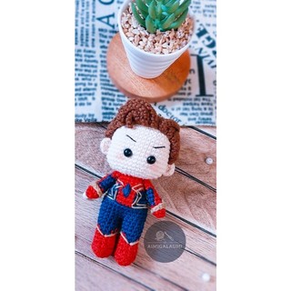 Chart hướng dẫn móc spiderman bằng len bản tiếng việt chi tiết , dễ thực hiện
