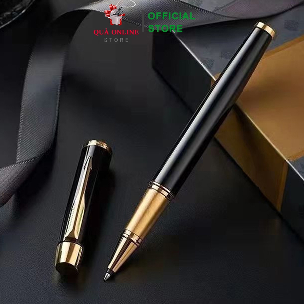 BÚT PARKER CAO CẤP ĐEN NHÁM CÀI TRẮNG [MIỄN PHÍ KHẮC TÊN - LOGO] BÚT KÝ CAO CẤP [RẺ VÔ ĐỊCH]