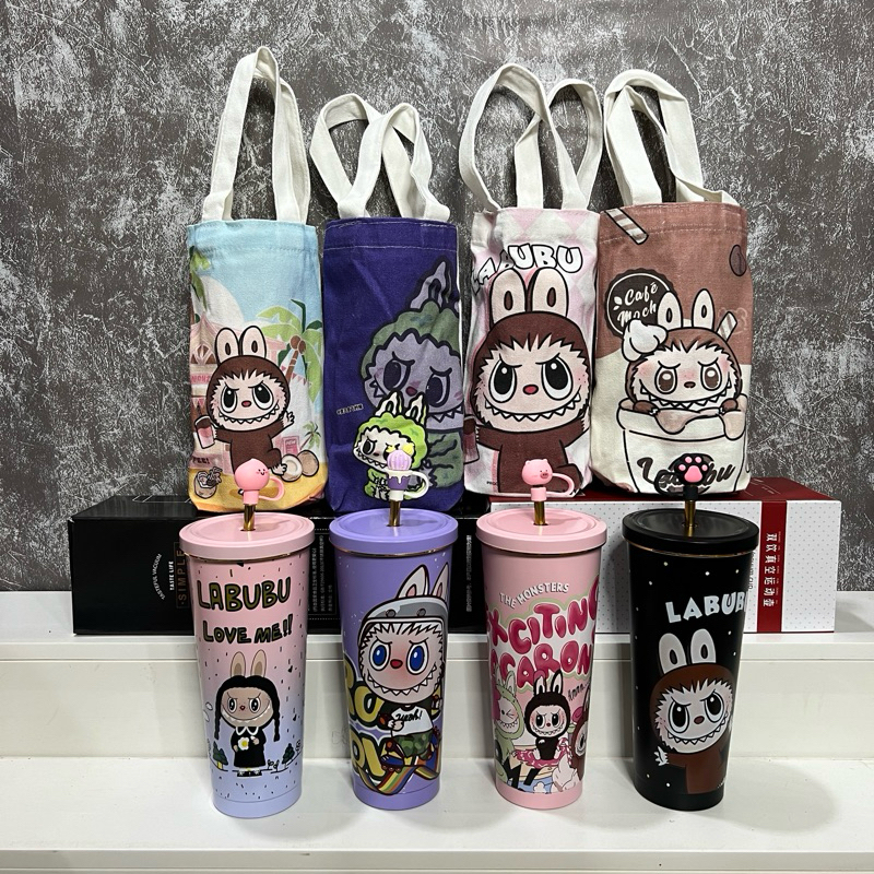 Ly Giữ Nhiệt LABUBU Dung Tích 750ml Lõi INOX 304 Kèm Ống Hút Inox ...