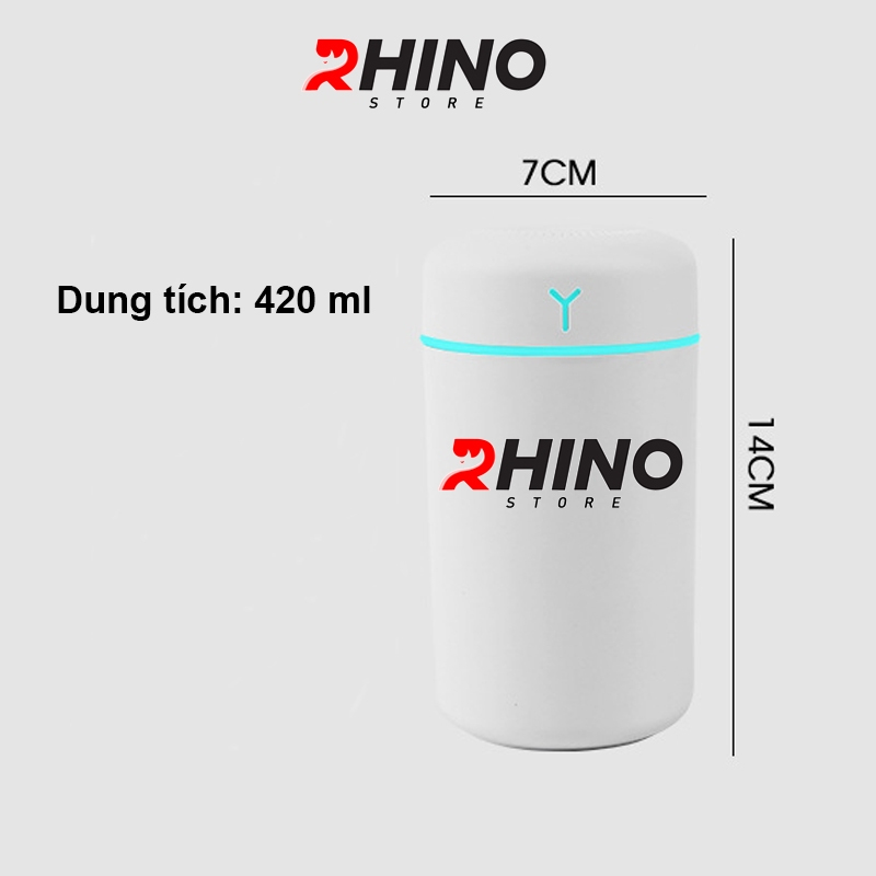 Ảnh Máy phun sương,  tinh dầu Rhino H901 tạo ẩm dung tích 420ml 2