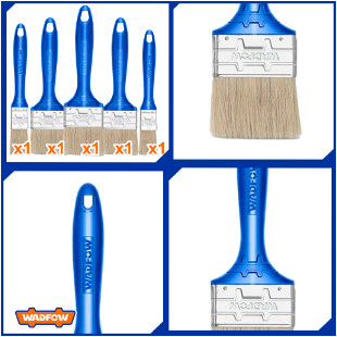 ĐỒ NGHỀ WADFOW Bộ 5 cọ sơn dầu WPB1952