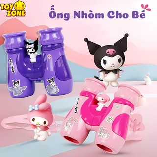Đồ Chơi Ống Nhòm Cho Bé Hình Kuromi, My Melody - Kính Nhòm Quan Sát Đồ Chơi Cầm Tay Nhỏ Gọn