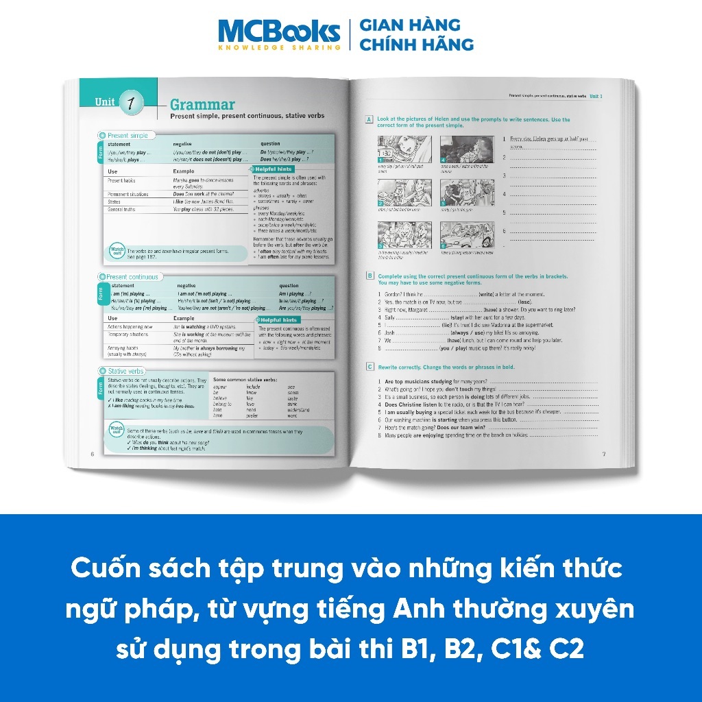 Sách - Combo Luyện thi tiếng Anh trình độ B1, B2 - Combo/lẻ