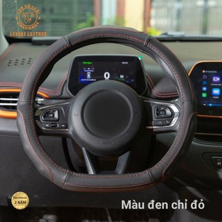 Bọc Vô Lăng Ô Tô Size 36cm dành cho HONDA CIVIC 2009-2014, BRV 2023 Bán tải SUZUKI Da cừu thật 100% bảo hành 2 năm về da