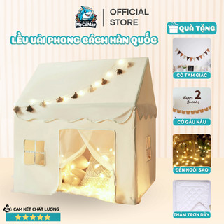 Lều Cho Bé Pakey Cao Cấp, Lều Công Chúa Cho Bé Gái Phong Cách Hàn Quốc LV1