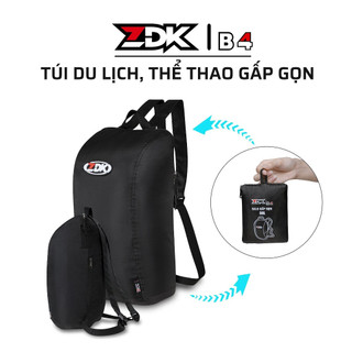 Balo ZDK B4, Chống Nước, Gấp Gọn Siêu Nhẹ Dùng Đi Chơi, Leo Núi, Dã Ngoại, Tập Thể Thao Libi House