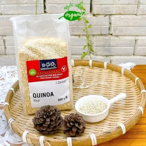 Hạt Diêm Mạch Trắng Hữu Cơ Sottolestelle Organic Quinoa Real