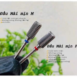 Đầu mài mịn - mài phá gel trụ bo đầu chất liệu thép cao cấp