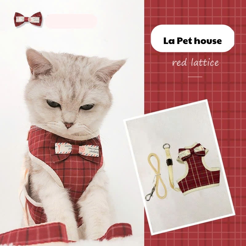 Dây Xích Cho Chó Mèo Có Chuông Đai Yếm Dắt Cột Thú Cưng 7kg Dẫn Poodle Xít Đeo Cổ Thỏ Con Chuột Hamster Lapet House