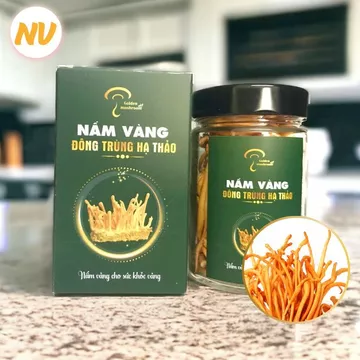 Đông Trùng Hạ Thảo Sấy Khô 15g Nấm Vàng Việt Nam Đông trùng hạ thảo Sấy Thăng Hoa