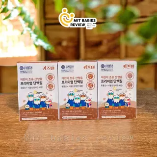 Kidsten Protein bột đạm sữa non, sữa dê cho bé 30 gói/ hộp Hỗ trợ tăng cân, tăng cao