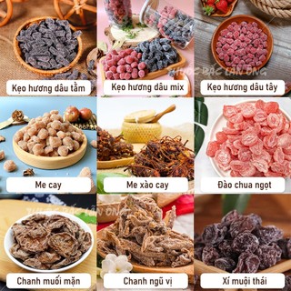 Ô mai mơ chua ngọt đặc sản Hà Nội (Xí muội chua ngọt, đồ ăn vặt) - Lãn Ông
