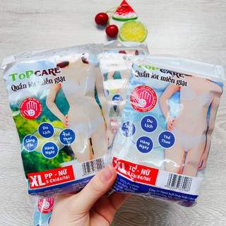 Set 5 chiếc quần lót Topcare miễn giặt cho mẹ bầu đi sinh hoặc đi du lịch