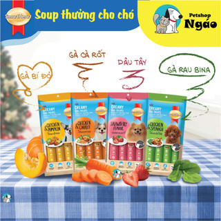 Soup / Súp Thưởng / Bánh thưởng dạng kem Cho Chó Smartheart Creamy Dog Treat __SMARTHEART